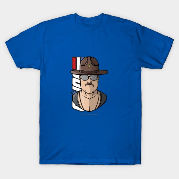 SGT. SLAUGHTER T-Shirt by Doyle Designs